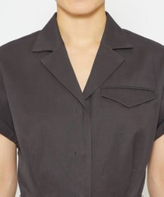 uncrave 【手洗い可】ライト チノ ベルト付き オールインワン（uncrave WHITE）