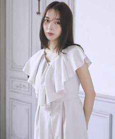 earth music&ecology ラッフルサロペット