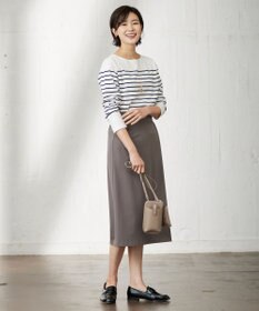 J.PRESS LADIES S 【洗える】 Hari-Puru jersey スカート