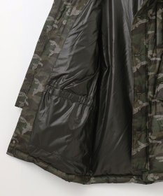 JOSEPH ABBOUD MOUNTAIN 【ECOファー/撥水/9ポケット】カモフラージュ ダウン コート