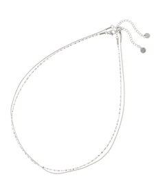 Green Parks ｅｖｅｒｙｗａｌｋ．ステンレス２本セットチェーンネックレス