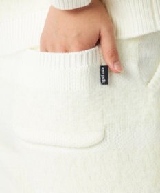 OP／FILA 【ocean pacific】ふんわりハグニットショートパンツ