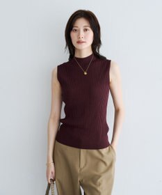 YECCA VECCA ハイネックノースリーブニット