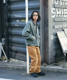 WEGO 【ユニセックス着用ITEM/MLサイズ展開】ワーカーズデニムZIPジャケット