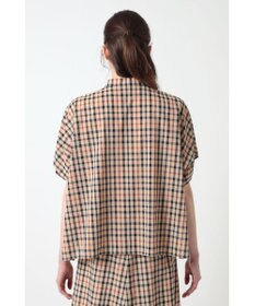 DAKS コットンボイル アシンメトリー ブラウス