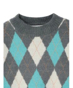 AMERICAN HOLIC バイパチアーガイルニットプルオーバー