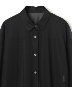 uncrave トリコットシフォン ロングシャツ