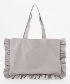 LA BAGAGERIE LA BAGAGERIE×chiyo ポーチ付きフリルエコバッグ
