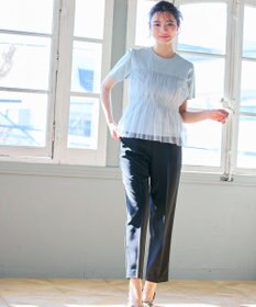 Feroux チュールコンビカットソー