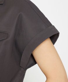 uncrave 【手洗い可】ライト チノ ベルト付き オールインワン（uncrave WHITE）