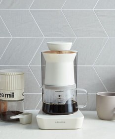 YAMATO テーブル＆キッチン 【レコルト】レインドリップコーヒーメーカー  ホワイト  RDC-1(W)