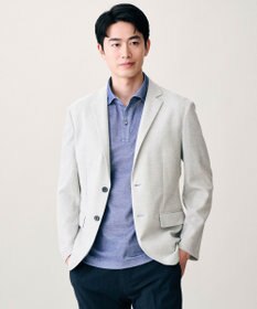 JOSEPH ABBOUD 【キングサイズ・JAPANファブリック/軽量/ジャージー素材】 サマージャージージャケット