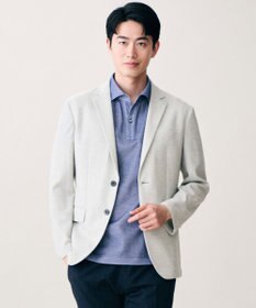 JOSEPH ABBOUD 【キングサイズ・JAPANファブリック/軽量/ジャージー素材】 サマージャージージャケット