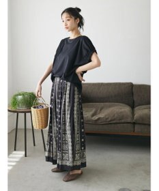 CRAFT STANDARD BOUTIQUE 【ＵＶカット】ギャザースリーブプルオーバー