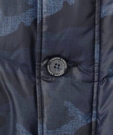 JOSEPH ABBOUD MOUNTAIN 【ECOファー/撥水/9ポケット】カモフラージュ ダウン コート