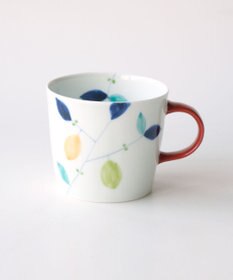 たち吉 【たち吉】彩レモン マグ（赤）〈1個〉 有田焼