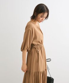 Green Parks ・ＥＬＥＮＣＡＲＥ　ＤＵＥ　５分袖ティアードワンピース