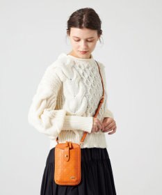 LA BAGAGERIE レザーステッチ　マルチポシェット