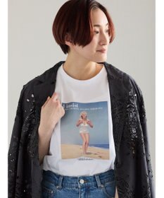 Te chichi マリリンモンロービーチフォトTシャツ