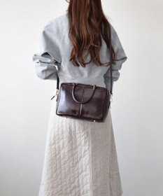 INTER-CHAUSSURES 【CHRISTIAN VILLA】センターシームハンドバッグ