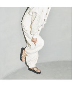 MODE ET JACOMO <carino>厚底ビジューサンダル