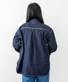 caqu work shirts ゆったりシルエットなワークシャツ