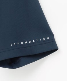 23区GOLF 【23Fondation】【吸水速乾/UVケア】ボーダー モックネック