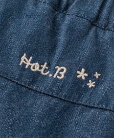 MIKI HOUSE HOT BISCUITS 【80-120cm】 デニム スカート付きパンツ