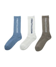 Green Parks ■ＦＲＵＩＴ　ＯＦ　ＴＨＥ　ＬＯＯＭ　タテロゴ３Ｐソックス