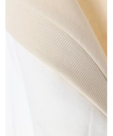 CRAFT STANDARD BOUTIQUE 裏毛袖レイヤード風パーカー