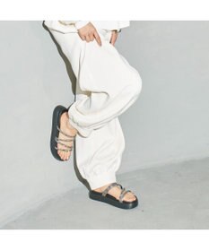 MODE ET JACOMO <carino>厚底ビジューサンダル