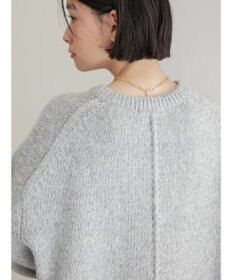 AMERICAN HOLIC サイドスリット袖ボリュームニットプルオーバー