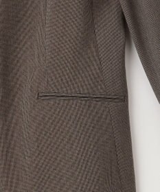 J.PRESS LADIES T/Rアルガンシルク ノーカラー ジャケット