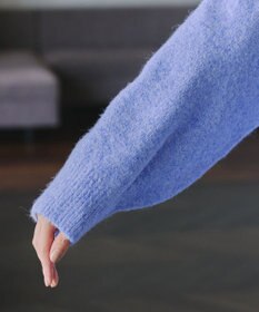 Tiaclasse 【洗える】配色ハンドステッチプルオーバー