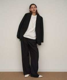 ATON WOOL TROPICAL | ノーカラージャケット