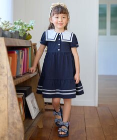 ANY KIDS セーラーカラー ワンピース