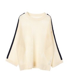 Green Parks ラインメッシュニットプルオーバー