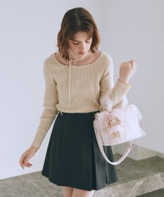 Maison de FLEUR たれ耳ラビットチャーム