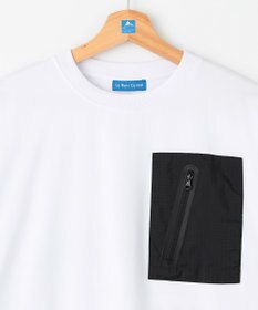 SHARE PARK LADIES 【UVカット・吸水速乾・ストレッチ・軽量 】ＺＩＰポケットＴシャツ（S・Mサイズ）