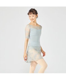 Chacott ハーフスリーブレオタード