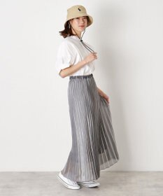 MOONBAT 【WEB限定/遮光/撥水】POLO RALPH LAUREN 晴雨兼用 バケットハット ／つば遮光生地 レインハット あご紐