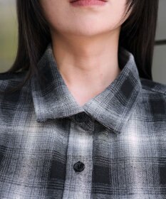 WEGO チェックショートネルシャツ