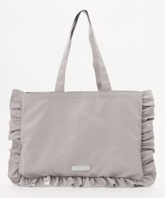 LA BAGAGERIE LA BAGAGERIE×chiyo ポーチ付きフリルエコバッグ