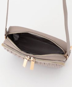 LA BAGAGERIE ランダムプリーツショルダーバッグ