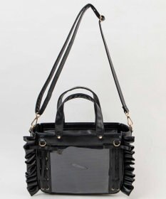 WEGO 【痛バ＆推し活グッズ】きらめきレースアップフリル痛ショルダー