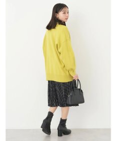 earth music&ecology やわらかタッチミドル丈カーディガン