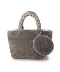 UNBILLION カシュカシュ cachecache / ブレイドハンドルボアミニトート