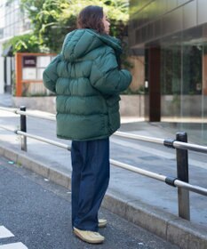 WEGO カラーナイロンパテッドブルゾン