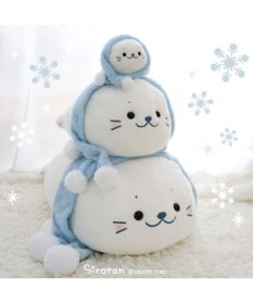 Mother garden しろたん マフラー付 ふわ雪 抱き枕 55cm