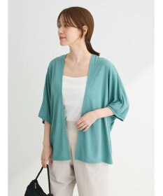 Green Parks よくばり　半袖カットドルマンカーディガン